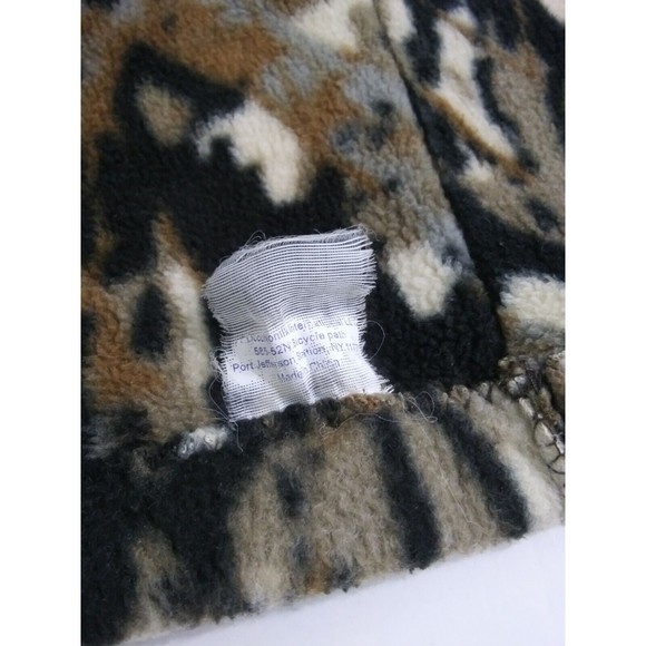 Camo Balaclava Hood Mask Brown Gray Black Hunting Outdoors Fleece Adjustable - Picture 3 of 5